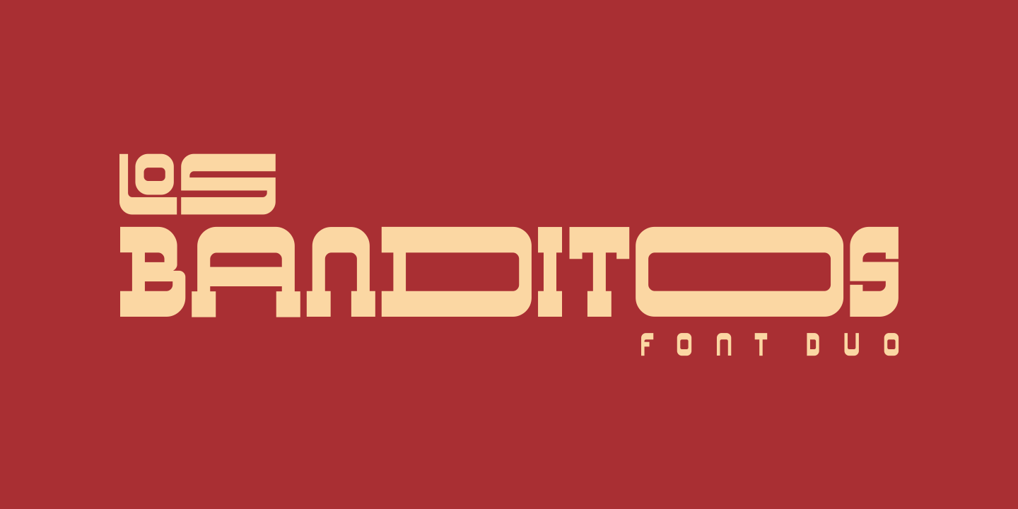 Font Los Banditos